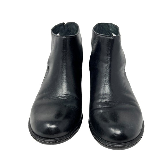 Dansko Women's Black Cut-out Ankle Leather Bonita Boots Sz. 7.5 - Picture 2 of 9